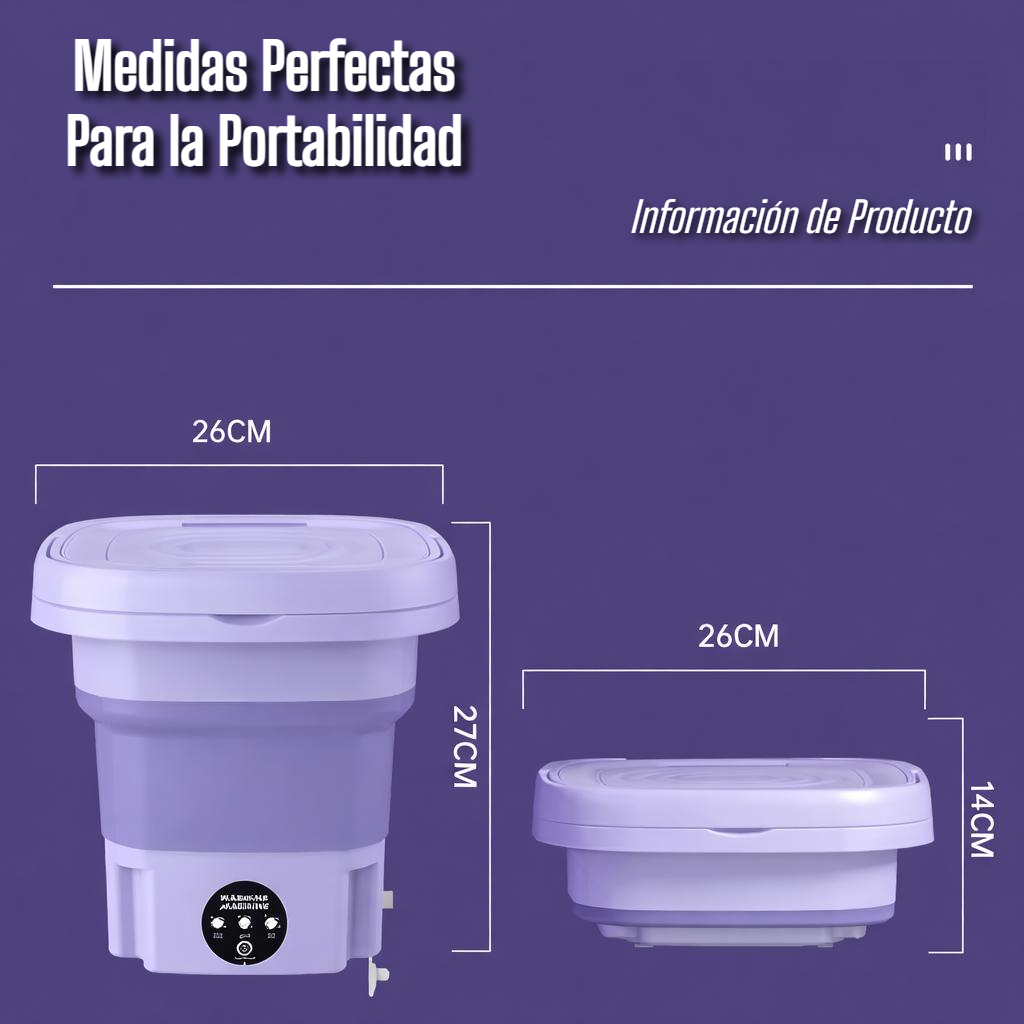 Mini Lavadora Centrifuga 8L